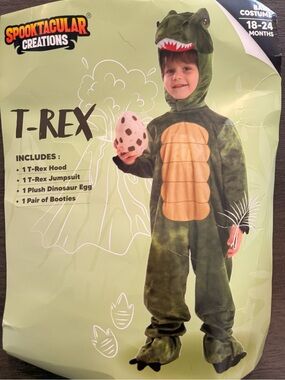 Youth toddler T-Rex Halloween Costume